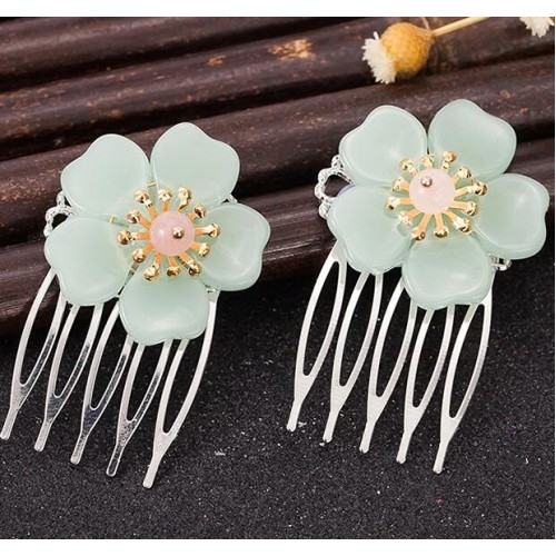 Girls chinese hanfu hanpins chinese tang dynasty princess fairy cosplay hair accessories for kids 